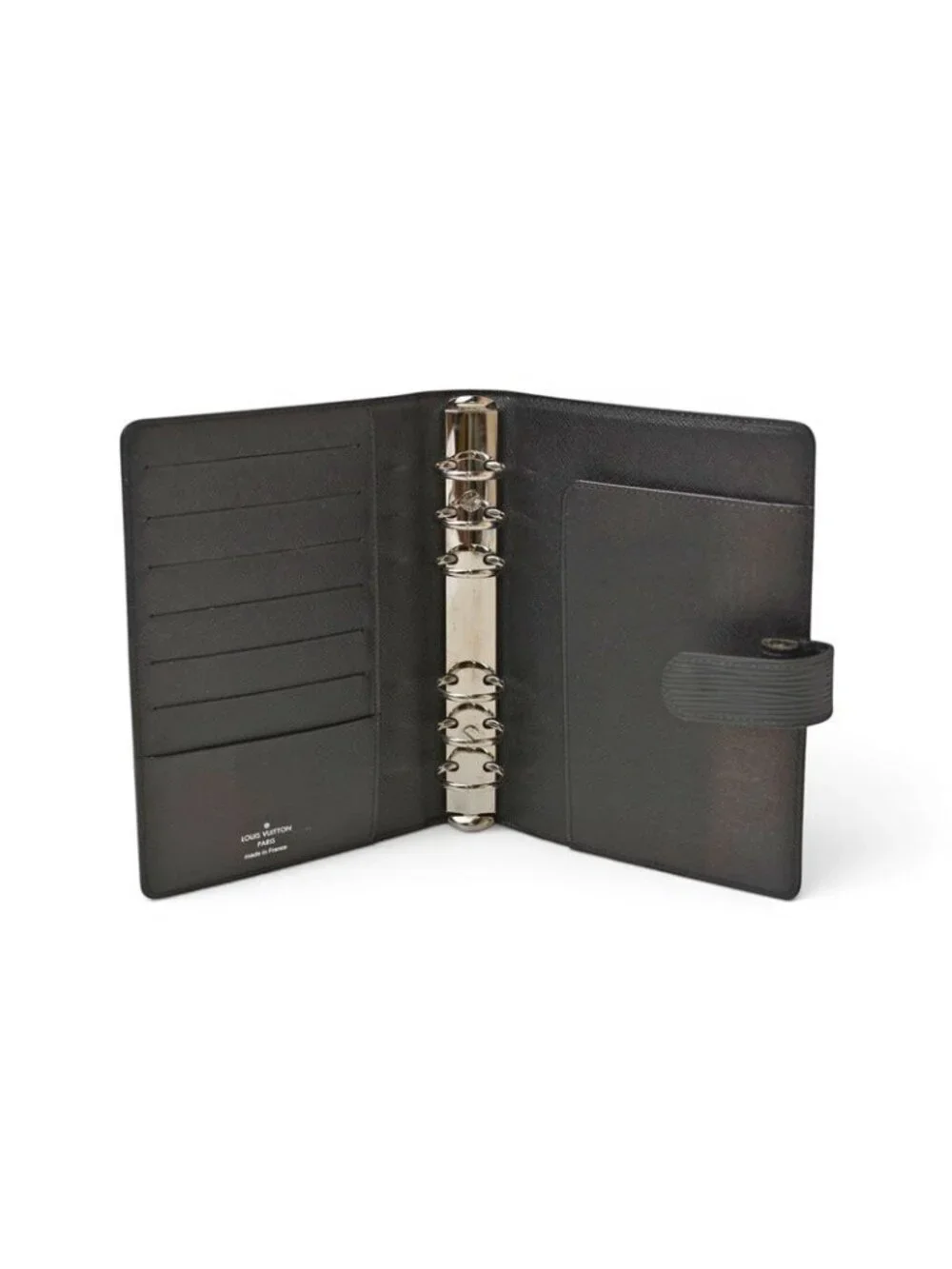 Louis Vuitton Notebook Cover Agenda Epi Black Type